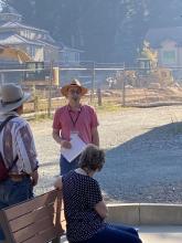 Interpretive site visit